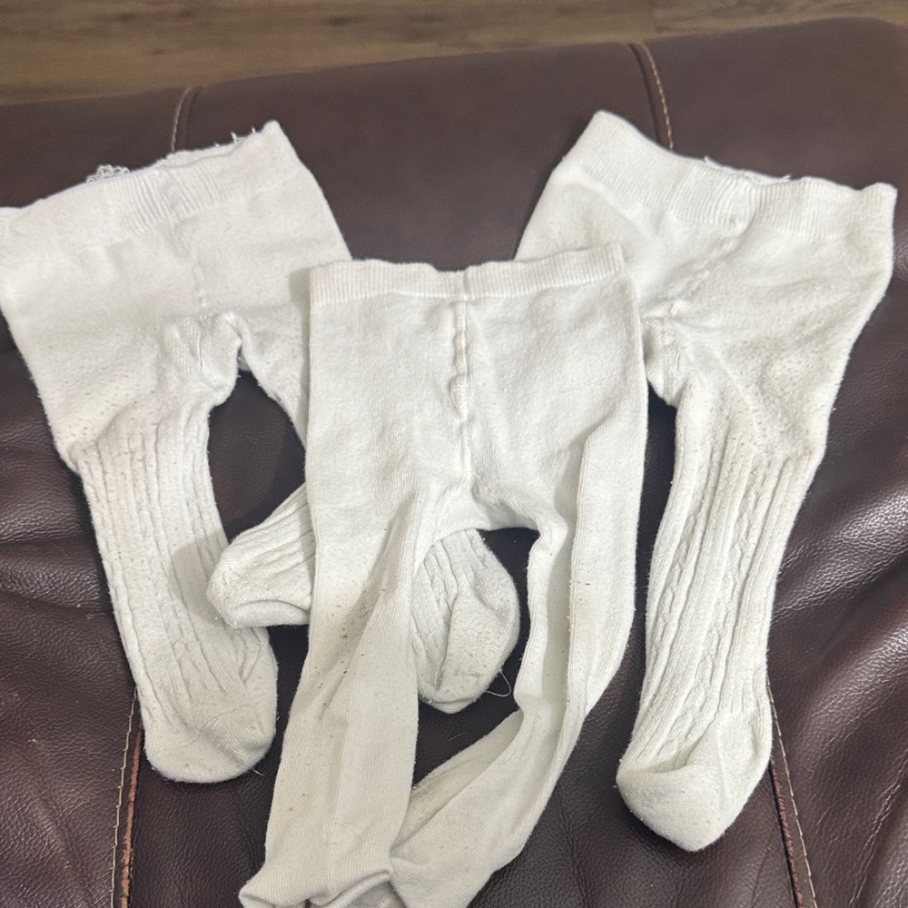 Carter's Cream Kids Tights